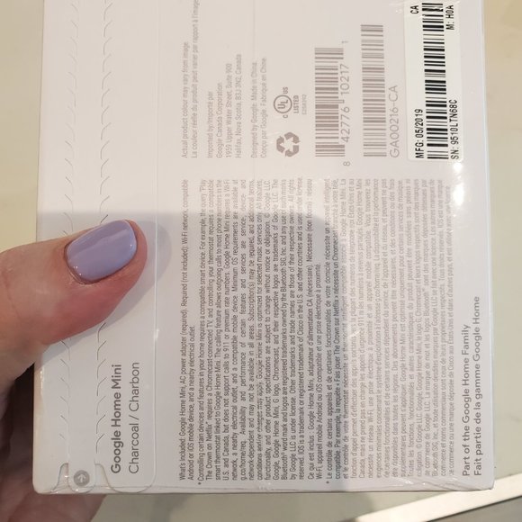 Unopened box New - Google Home Nest Mini - Picture 3 of 11